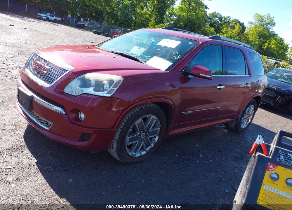 2011 GMC ACADIA DENALI VIN: 1GKKVTED6BJ334655