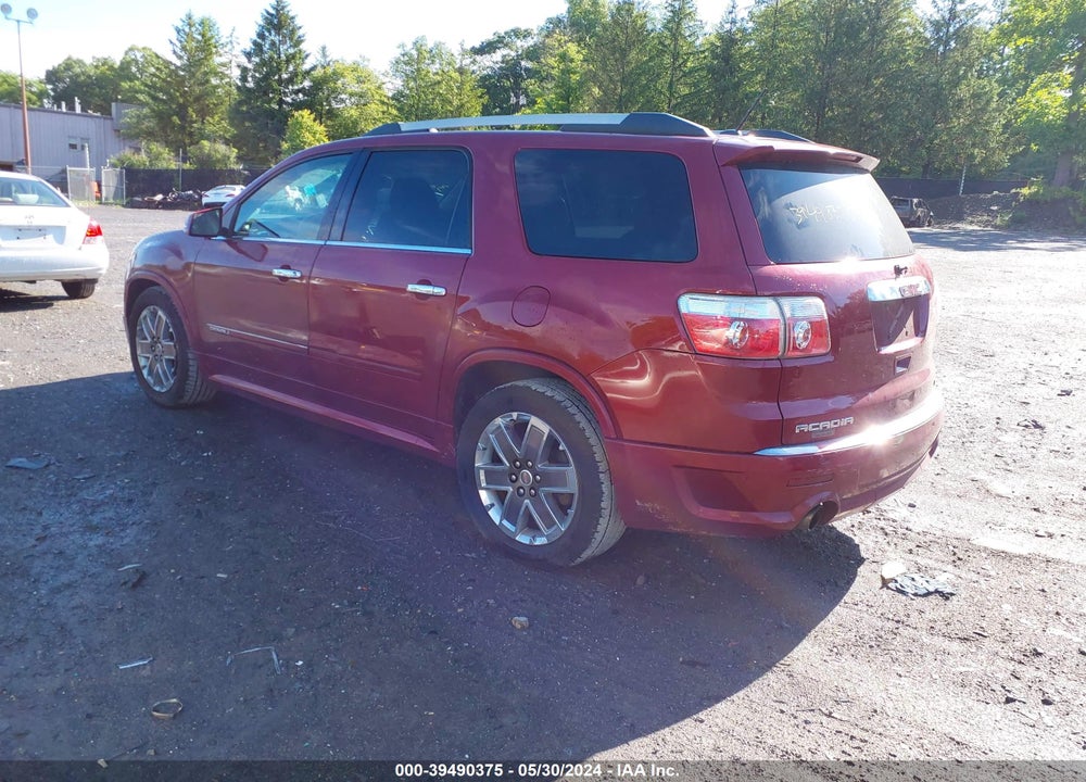2011 GMC ACADIA DENALI VIN: 1GKKVTED6BJ334655