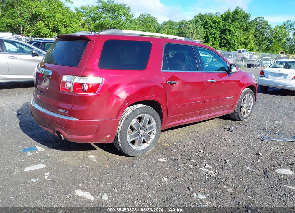 2011 GMC ACADIA DENALI VIN: 1GKKVTED6BJ334655