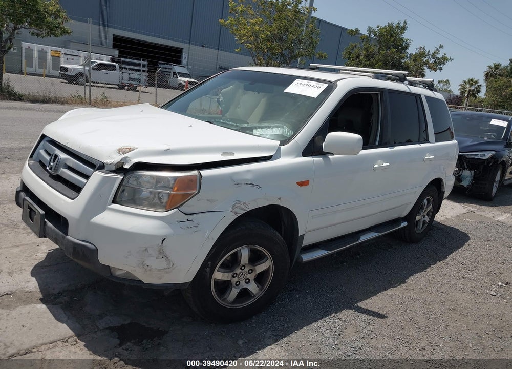2006 HONDA PILOT EX-L VIN: 2HKYF18546H561854