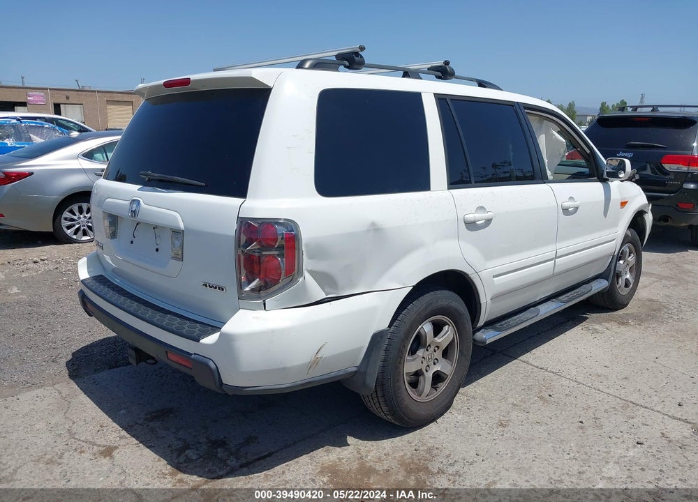 2006 HONDA PILOT EX-L VIN: 2HKYF18546H561854