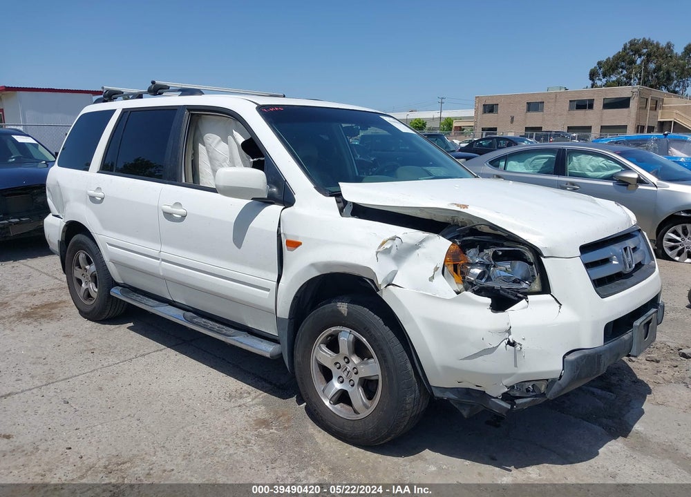 2006 HONDA PILOT EX-L VIN: 2HKYF18546H561854