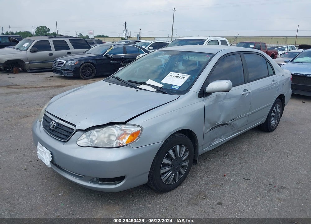 2008 TOYOTA COROLLA LE VIN: 1NXBR32E18Z035140