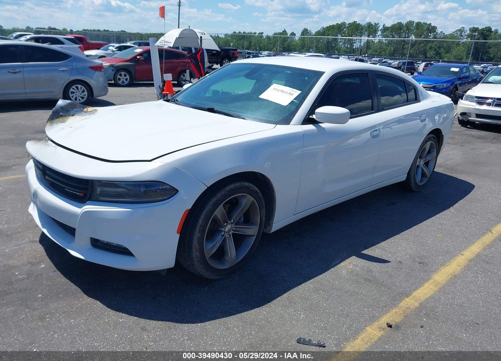 2015 DODGE CHARGER SXT VIN: 2C3CDXHG3FH721949
