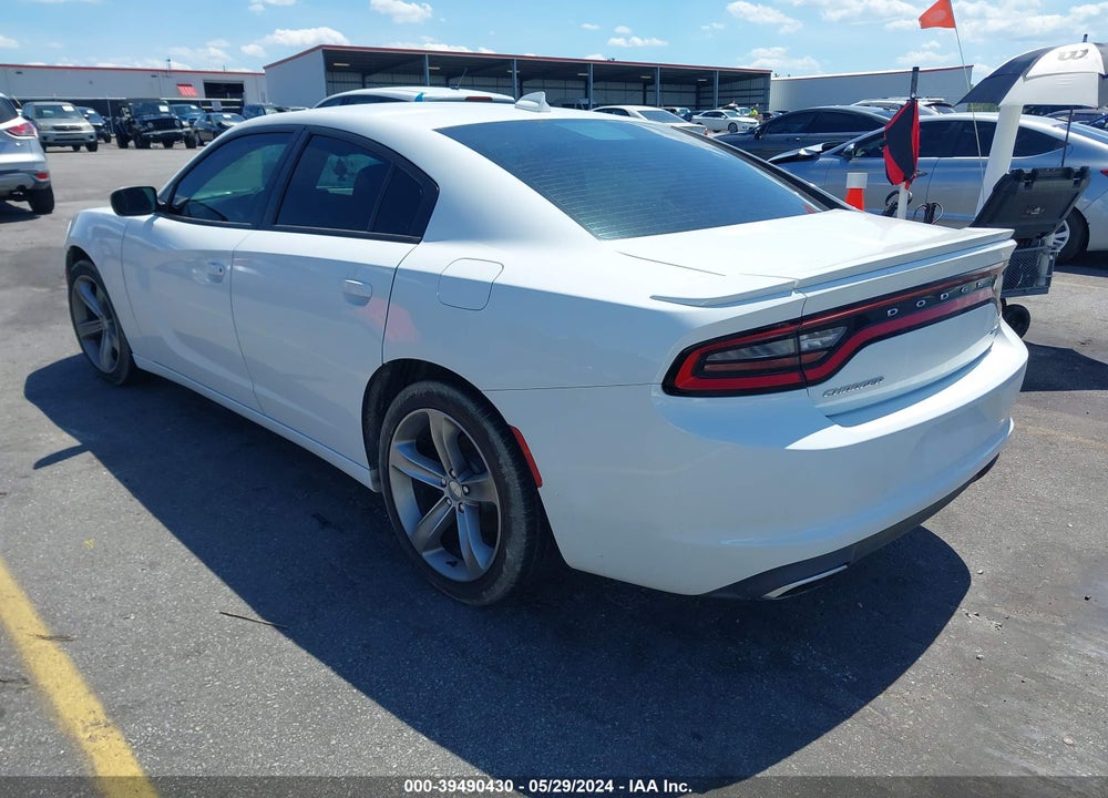 2015 DODGE CHARGER SXT VIN: 2C3CDXHG3FH721949