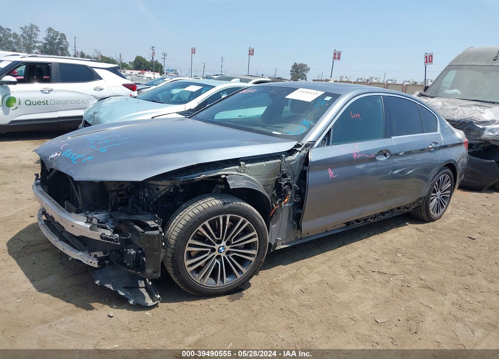 2019 BMW 530E IPERFORMANCE VIN: WBAJA9C55KB388618