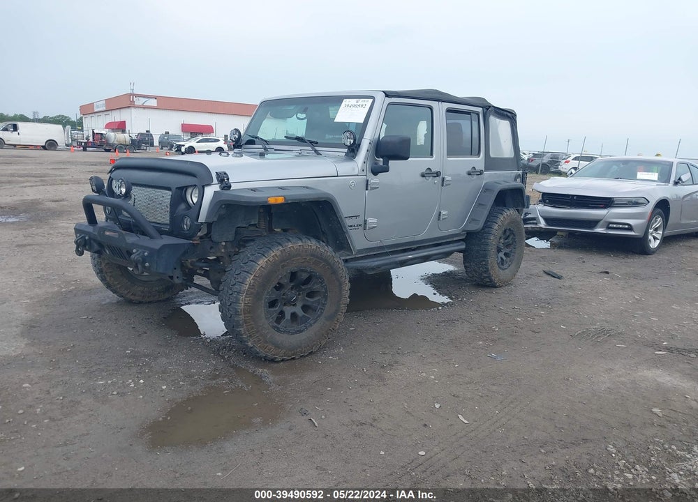 2014 JEEP WRANGLER UNLIMITED SPORT VIN: 1C4BJWDG7EL102479