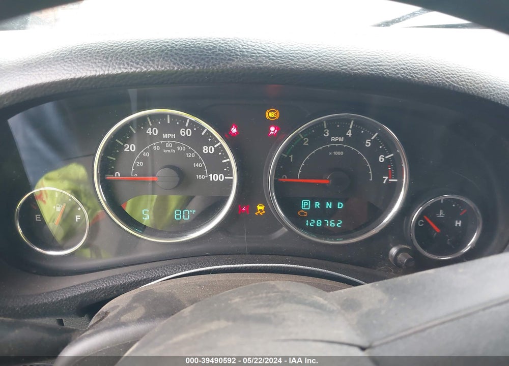 2014 JEEP WRANGLER UNLIMITED SPORT VIN: 1C4BJWDG7EL102479