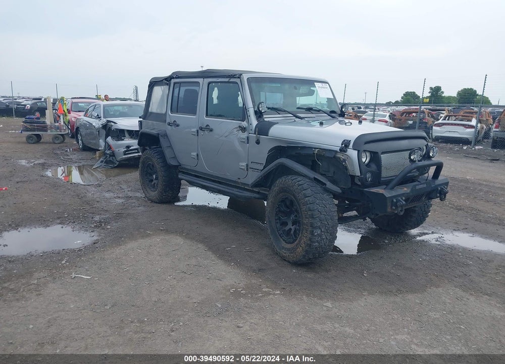 2014 JEEP WRANGLER UNLIMITED SPORT VIN: 1C4BJWDG7EL102479
