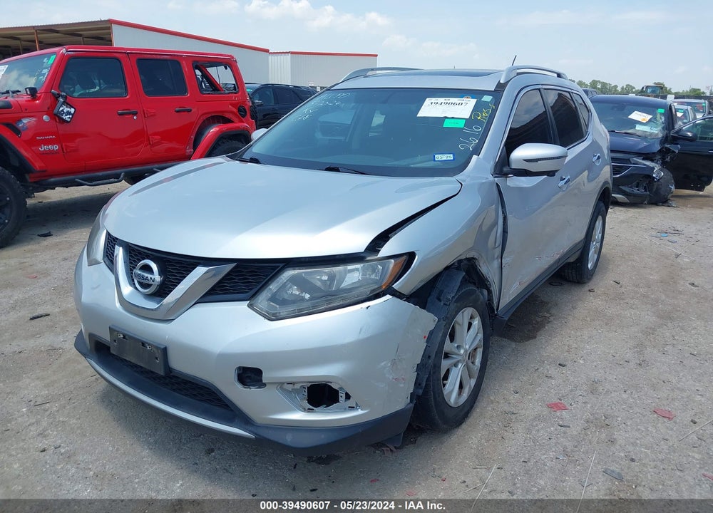 2016 NISSAN ROGUE SV VIN: 5N1AT2MV4GC912616