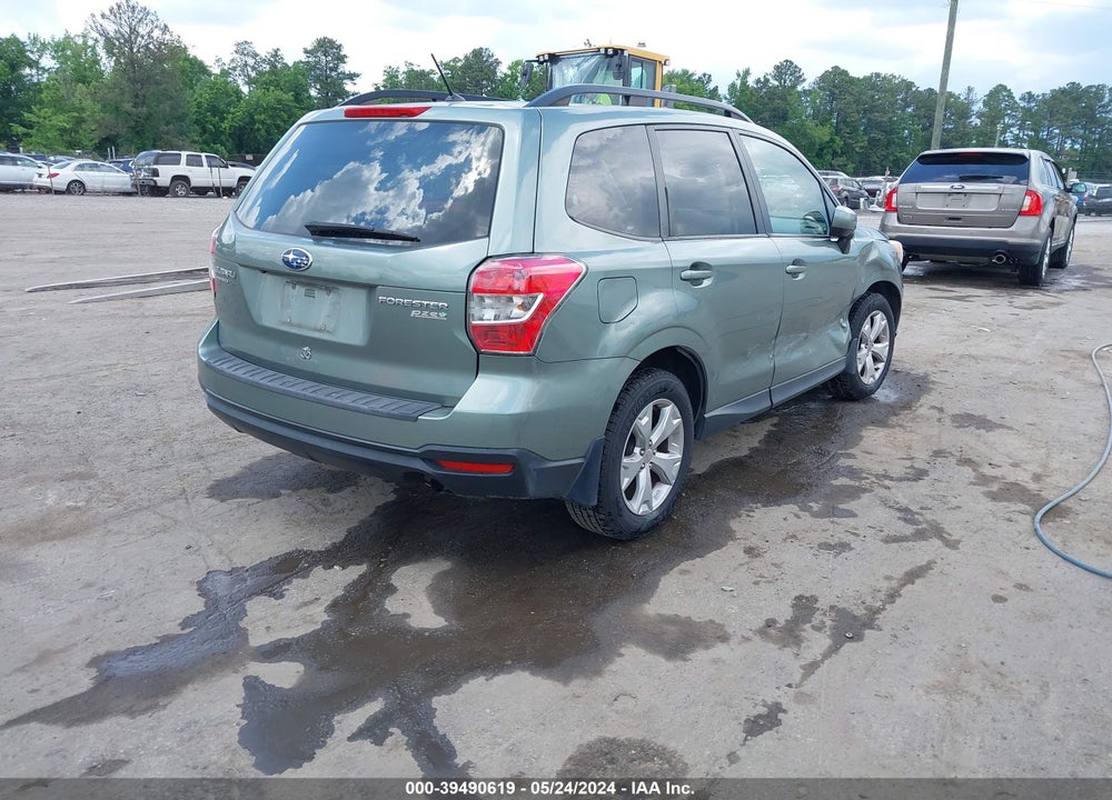 2015 SUBARU FORESTER 2.5I PREMIUM VIN: JF2SJADC4FH412434