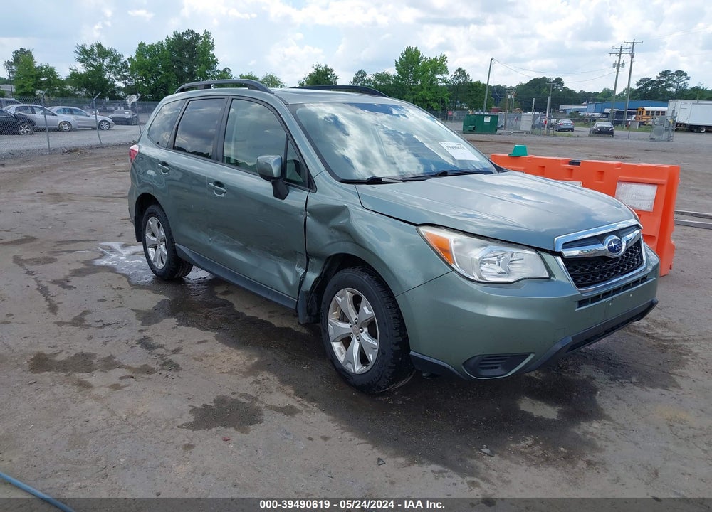 2015 SUBARU FORESTER 2.5I PREMIUM VIN: JF2SJADC4FH412434