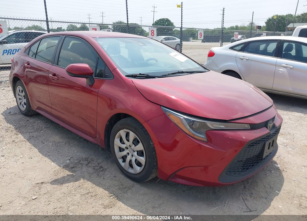 2022 TOYOTA COROLLA LE VIN: JTDEPMAE5NJ198076