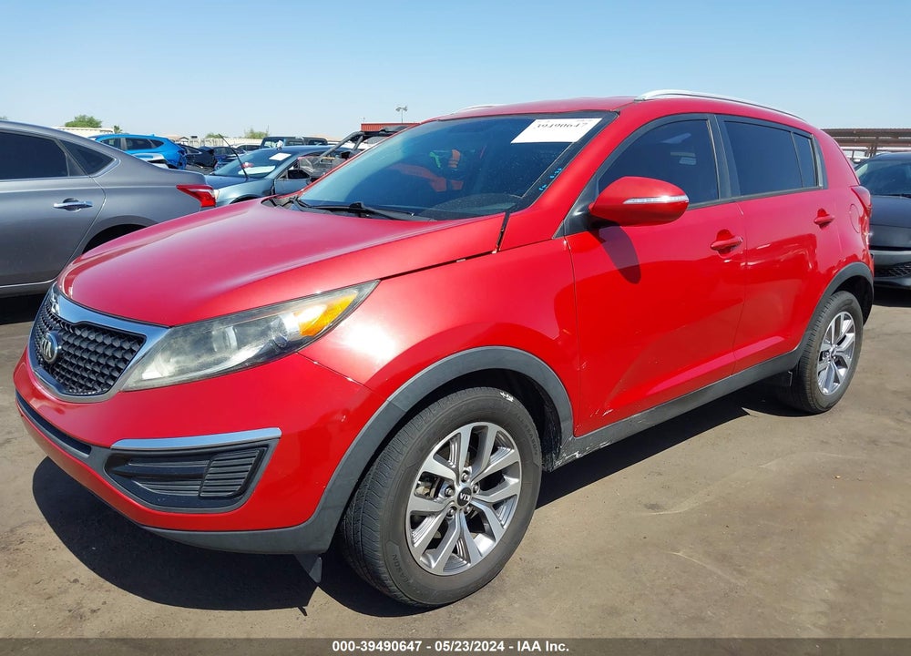 2014 KIA SPORTAGE LX VIN: KNDPB3AC3E7662821