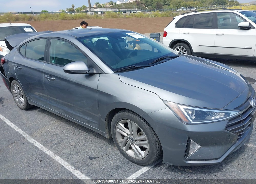 2019 HYUNDAI ELANTRA SEL VIN: KMHD84LF5KU767741