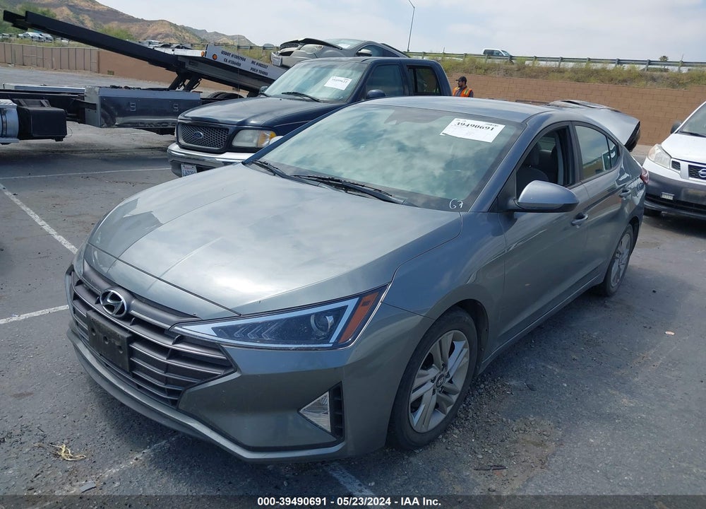 2019 HYUNDAI ELANTRA SEL VIN: KMHD84LF5KU767741