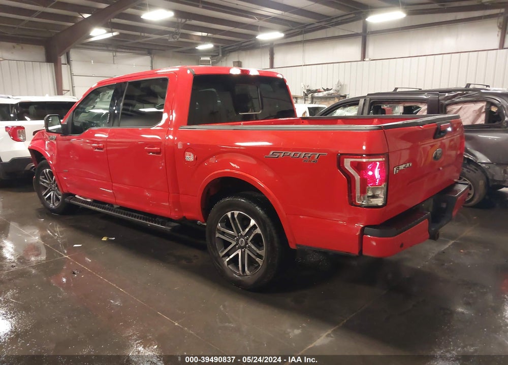 2017 FORD F-150 XLT VIN: 1FTEW1EG5HKD81683