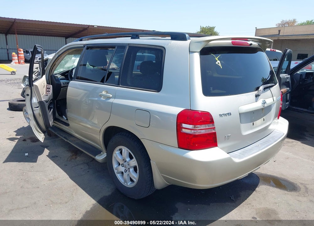 2002 TOYOTA HIGHLANDER LIMITED V6 VIN: JTEGF21A320056853
