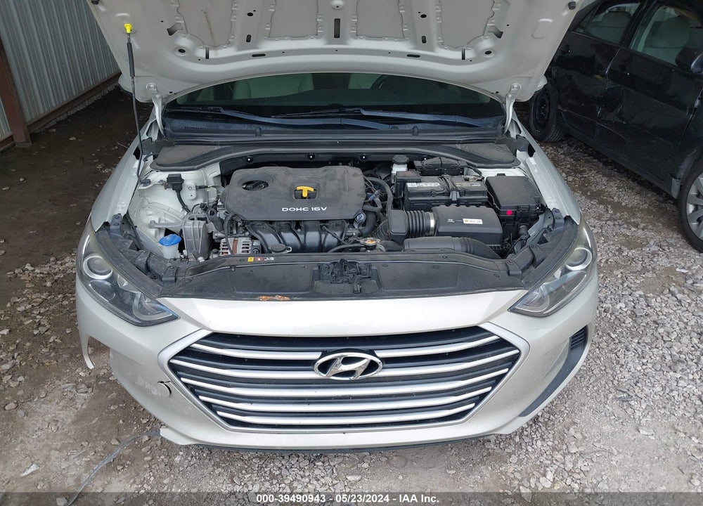2017 HYUNDAI ELANTRA SE VIN: KMHD74LF7HU088629