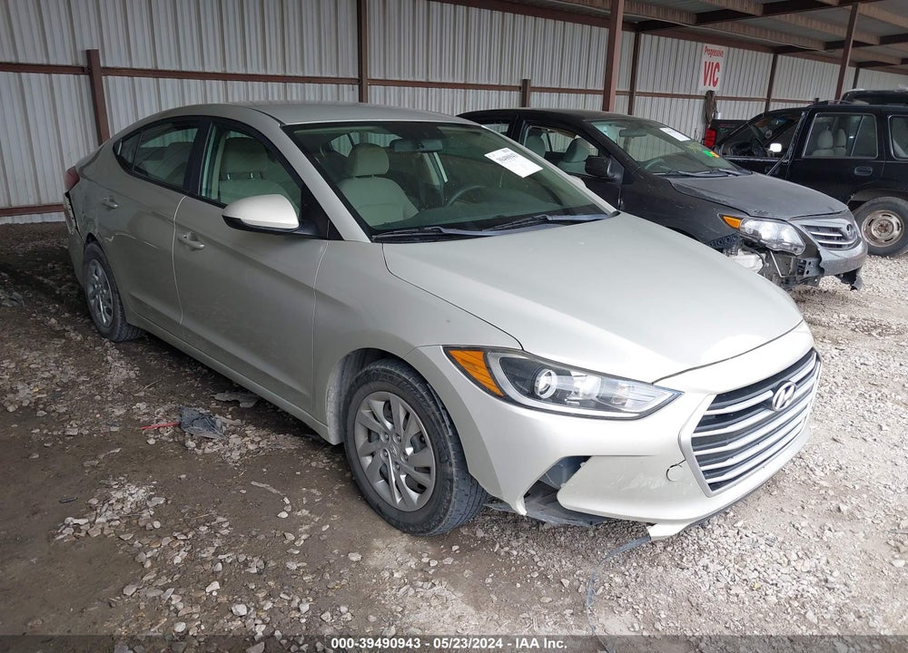 2017 HYUNDAI ELANTRA SE VIN: KMHD74LF7HU088629