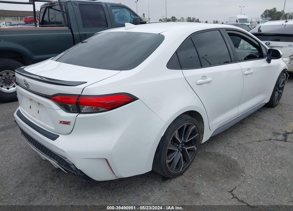 2020 TOYOTA COROLLA XSE VIN: JTDT4RCE6LJ028591