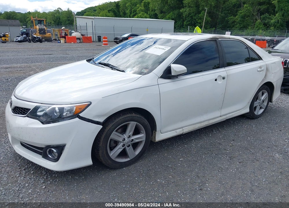 2013 TOYOTA CAMRY SE VIN: 4T1BF1FK8DU709694