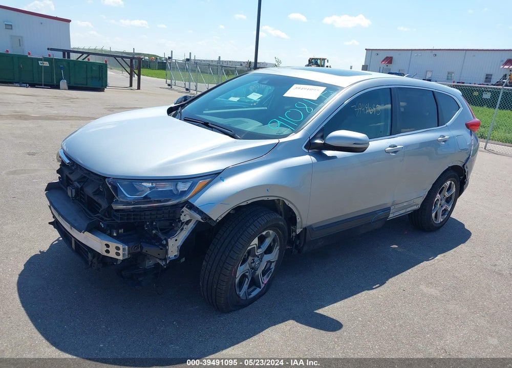 2019 HONDA CR-V EX VIN: 5J6RW2H54KL034455