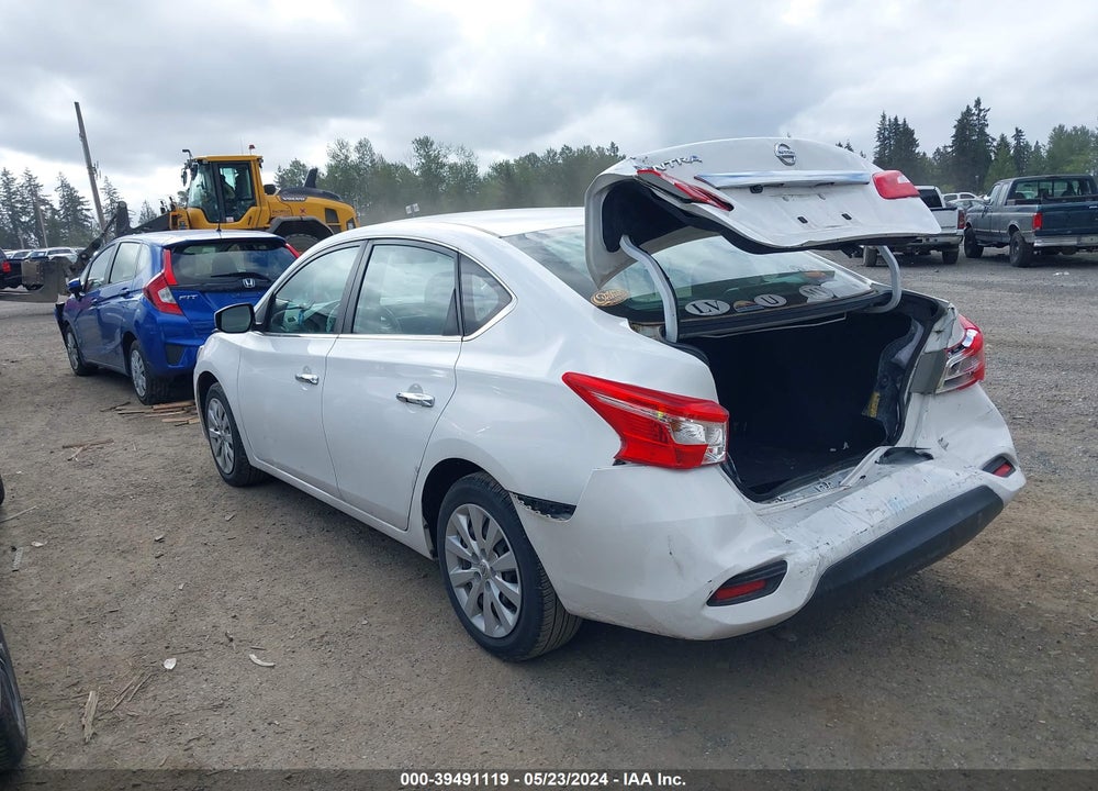 2018 NISSAN SENTRA S VIN: 3N1AB7AP6JY284568