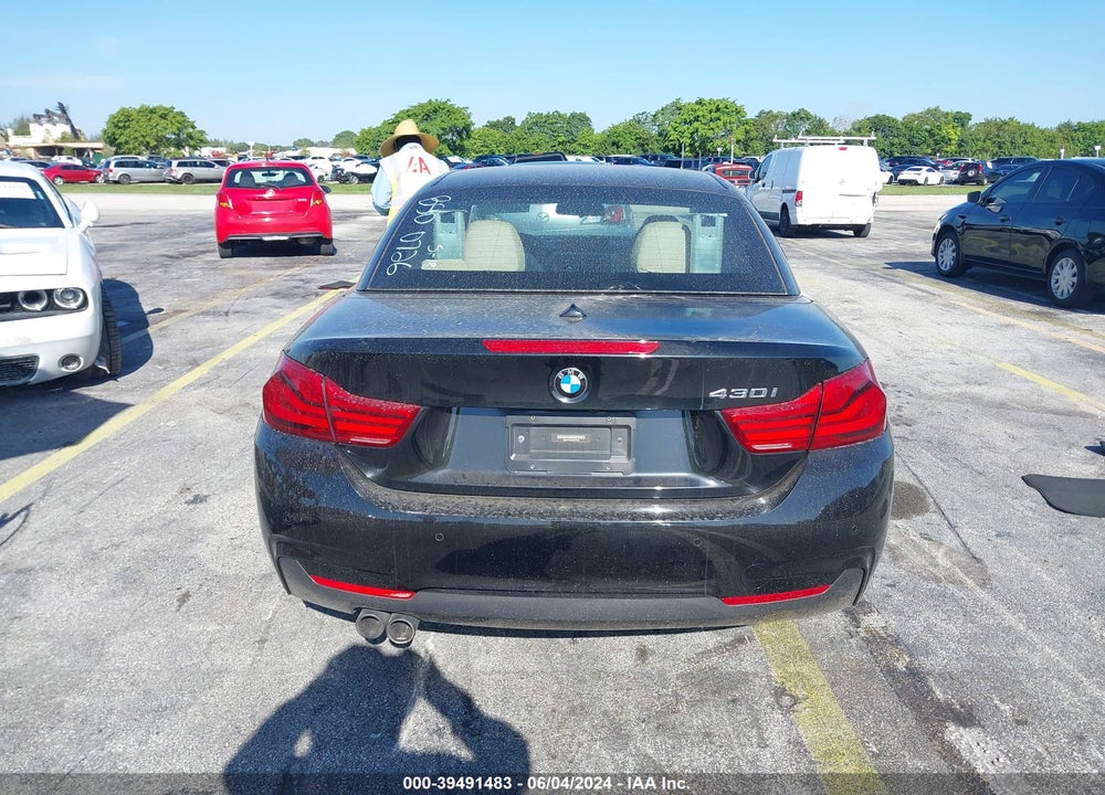2018 BMW 430I VIN: WBA4Z1C50JEC70726