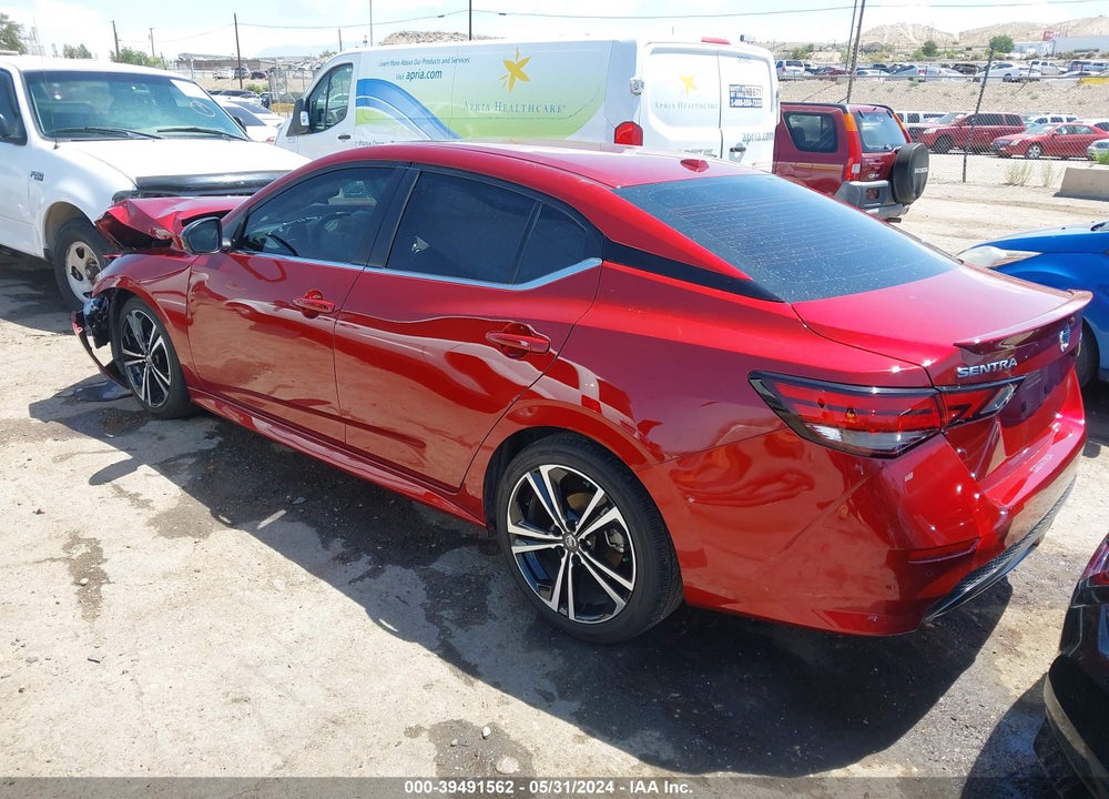 2023 NISSAN SENTRA SR XTRONIC CVT VIN: 3N1AB8DV1PY323432