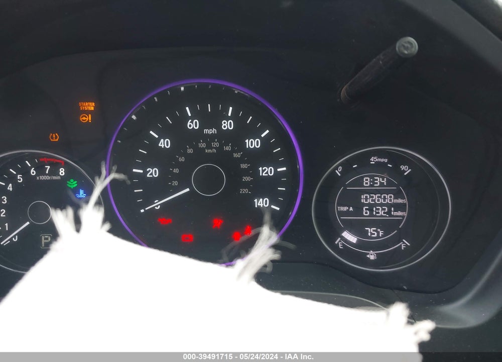 2017 HONDA HR-V EX VIN: 3CZRU6H51HM716598