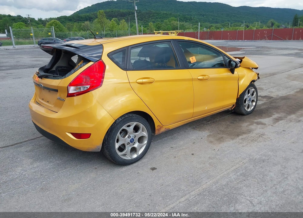 2012 FORD FIESTA SES VIN: 3FADP4FJ1CM157354