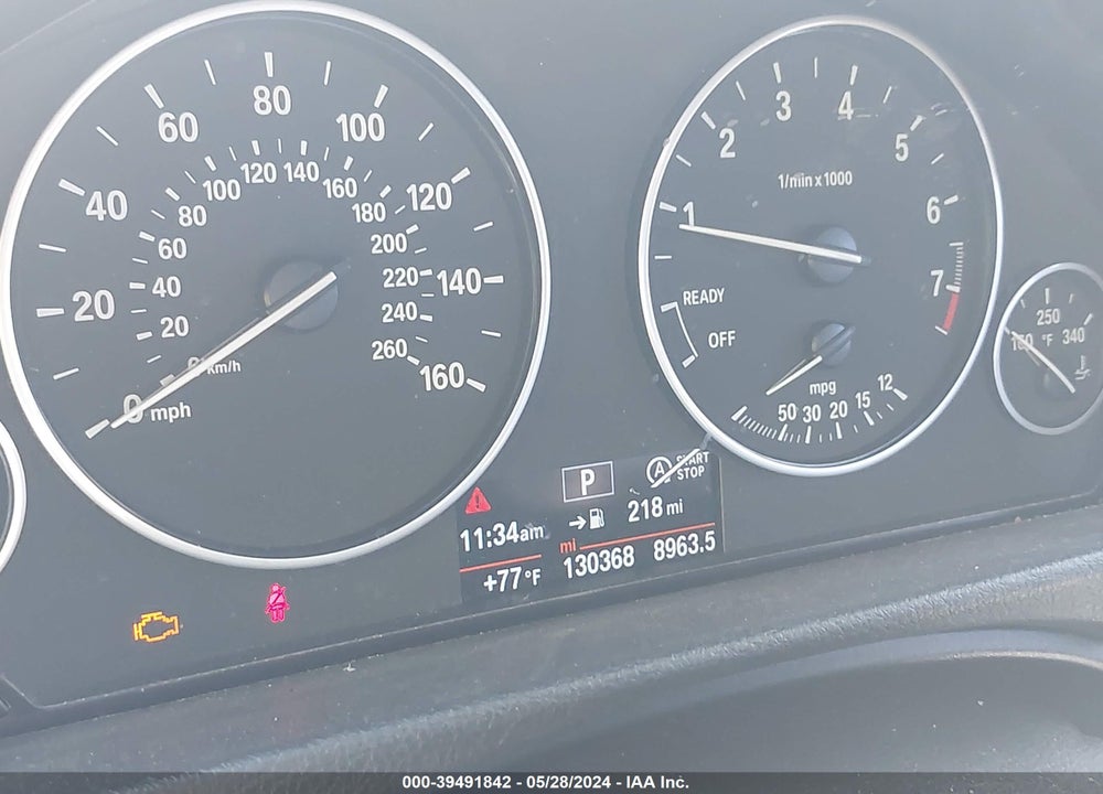 2014 BMW 328I VIN: WBA3A5C58EJ464683