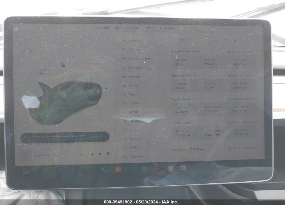 2023 TESLA MODEL 3 VIN: 5YJ3E1EA0PF680287