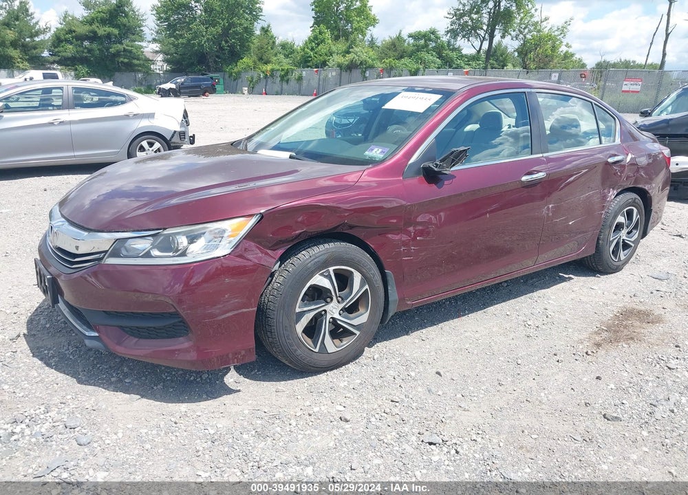 2017 HONDA ACCORD LX VIN: 1HGCR2F39HA137865