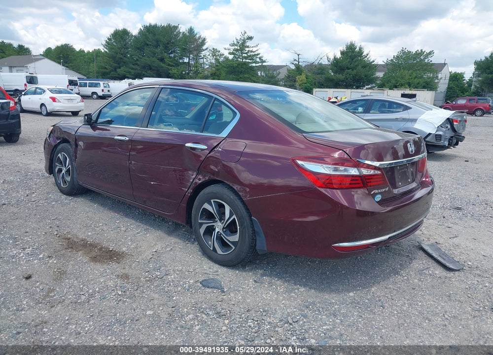 2017 HONDA ACCORD LX VIN: 1HGCR2F39HA137865