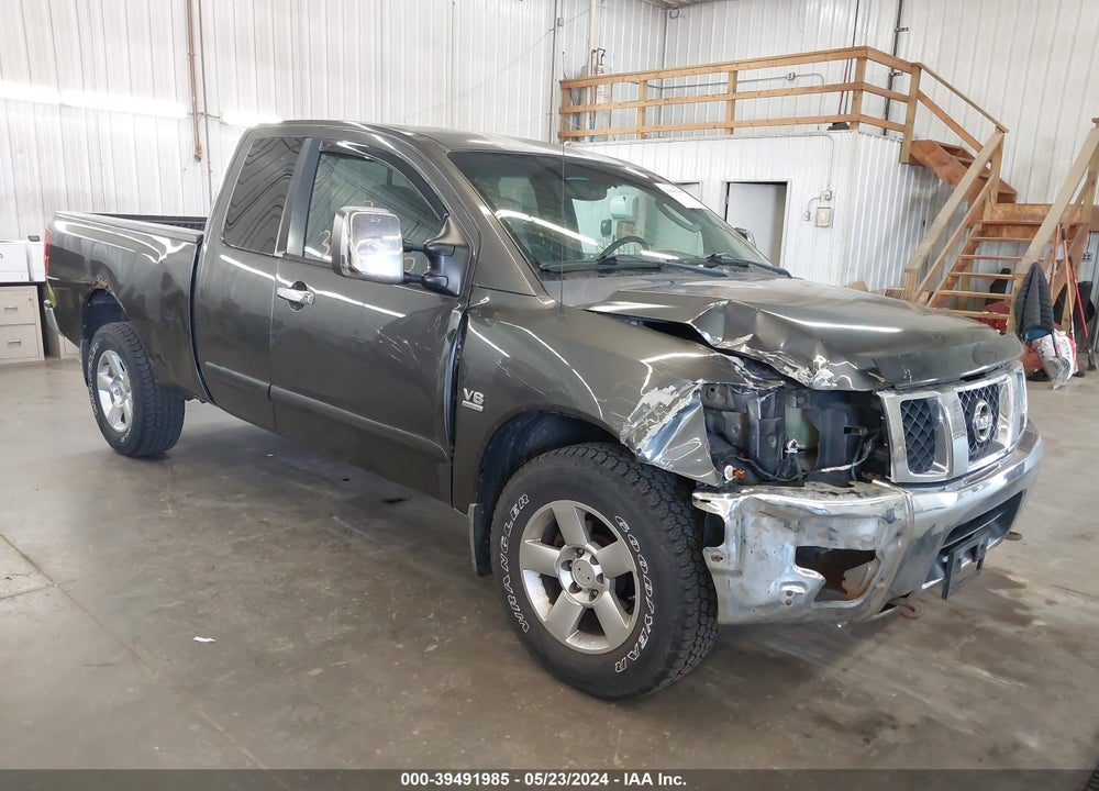 2004 NISSAN TITAN SE VIN: 1N6AA06B64N532305