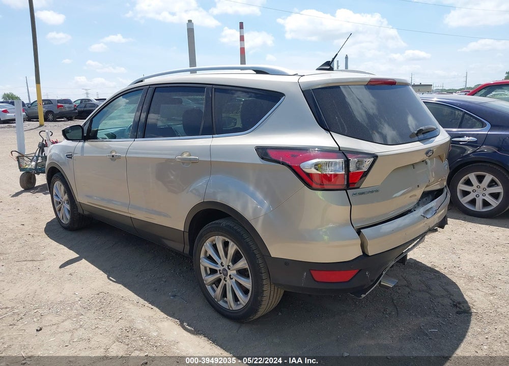2018 ESCAPE FORD  TITANIUM VIN: 1FMCU0J97JUA20895