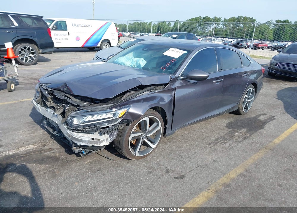 2020 HONDA ACCORD SPORT 2.0T VIN: 1HGCV2F38LA028267
