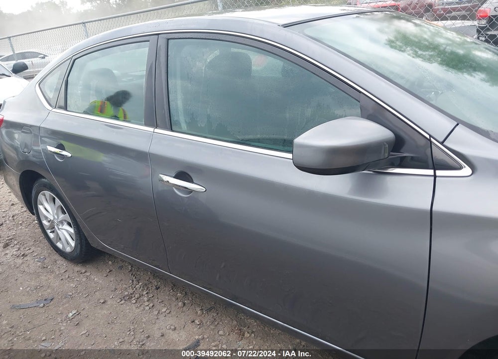 2018 NISSAN SENTRA SV VIN: 3N1AB7AP1JL618082