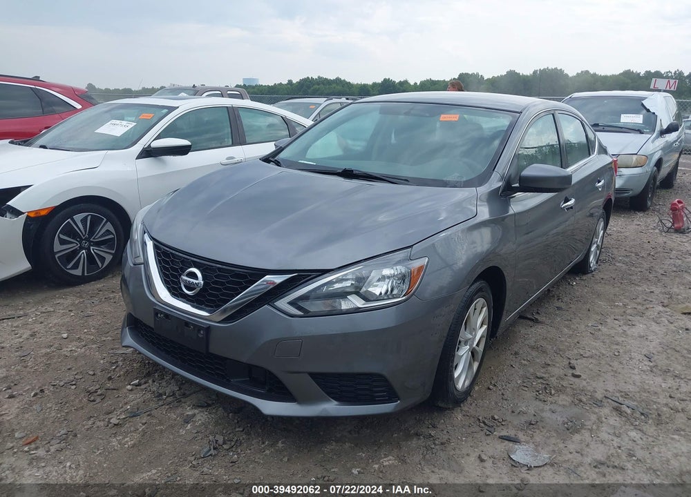 2018 NISSAN SENTRA SV VIN: 3N1AB7AP1JL618082