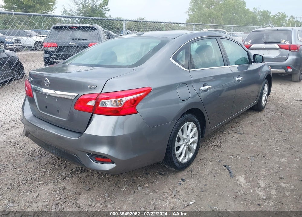 2018 NISSAN SENTRA SV VIN: 3N1AB7AP1JL618082
