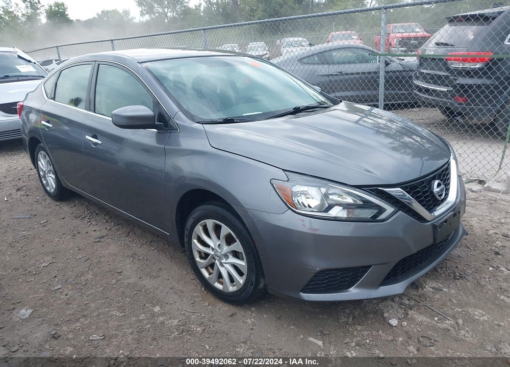 2018 NISSAN SENTRA SV VIN: 3N1AB7AP1JL618082