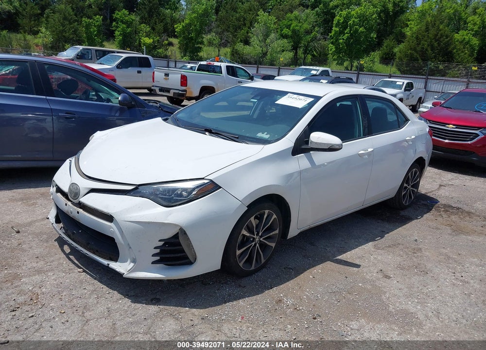 2017 TOYOTA COROLLA SE VIN: 5YFBURHE2HP654520