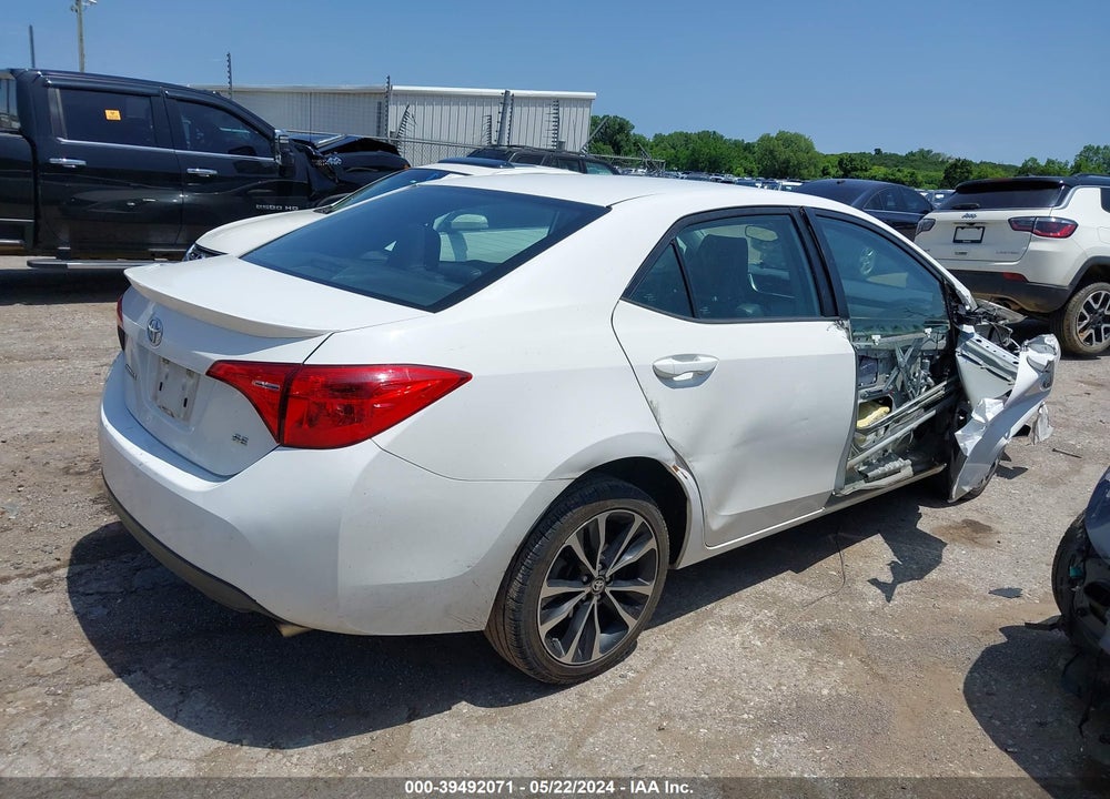2017 TOYOTA COROLLA SE VIN: 5YFBURHE2HP654520