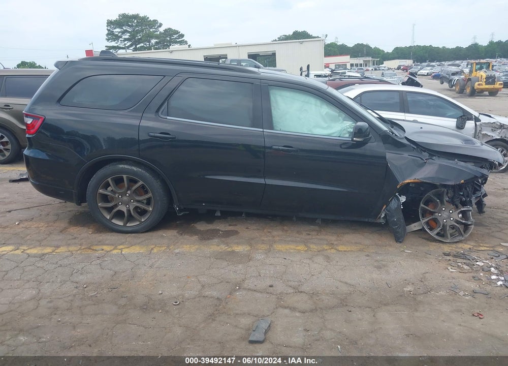 2018 DODGE DURANGO GT RWD VIN: 1C4RDHDG3JC329406