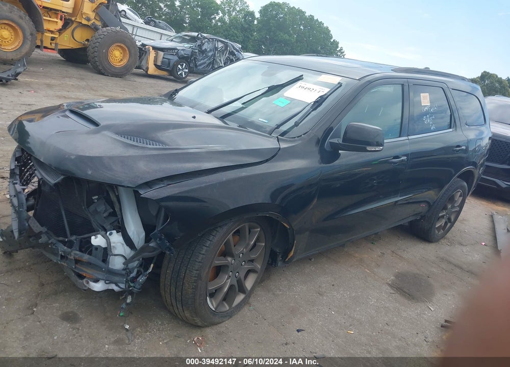 2018 DODGE DURANGO GT RWD VIN: 1C4RDHDG3JC329406