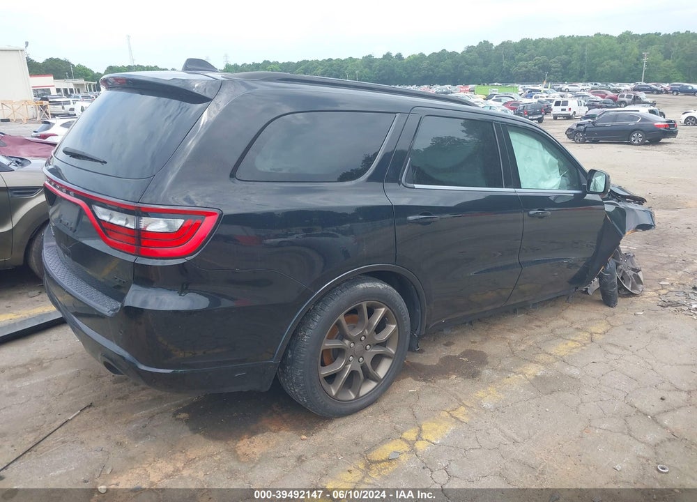 2018 DODGE DURANGO GT RWD VIN: 1C4RDHDG3JC329406