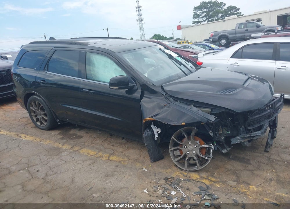 2018 DODGE DURANGO GT RWD VIN: 1C4RDHDG3JC329406
