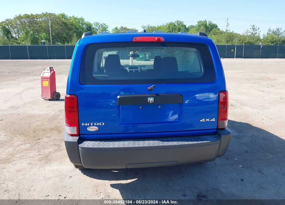 2008 DODGE NITRO VIN: 1D8GU28K08W142704
